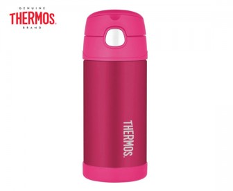 Thermos 膳魔师 不锈钢真空保温吸管杯 玫红色 355ml Thermos 膳魔师 不锈钢真空保温吸管杯 玫红色 355ml